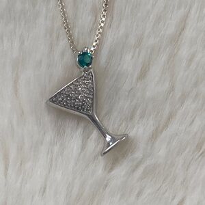 Martini Diamond Pendant